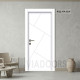 Интериорна врата MDF бяла 80x201 см – боядисан модел с лаково покритие, пълен комплект
