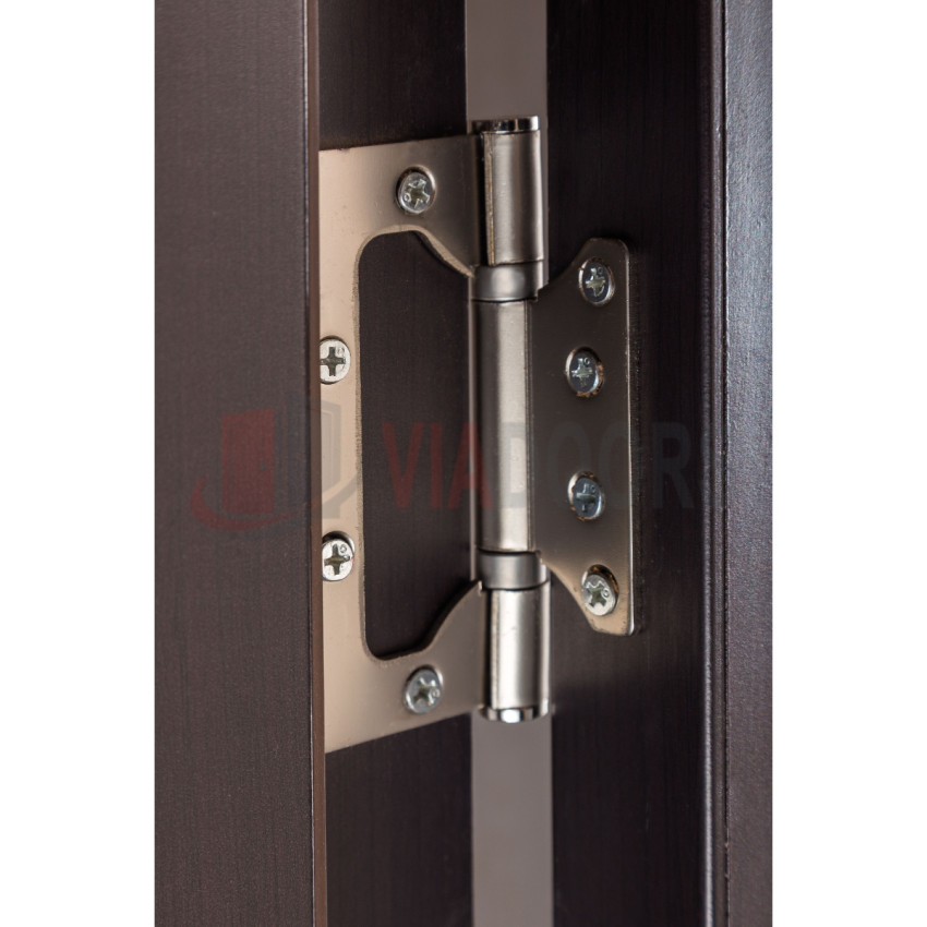 Интериорна врата MDF Плътна Тъмен Орех 201x80см – Пълен комплект