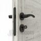 Интериорна врата MDF светъл дъб 70x201 см – компактно решение, включена каса и обков