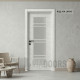 Интериорна врата MDF светъл дъб със стъкло 90x201 см – изчистен дизайн, пълен комплект